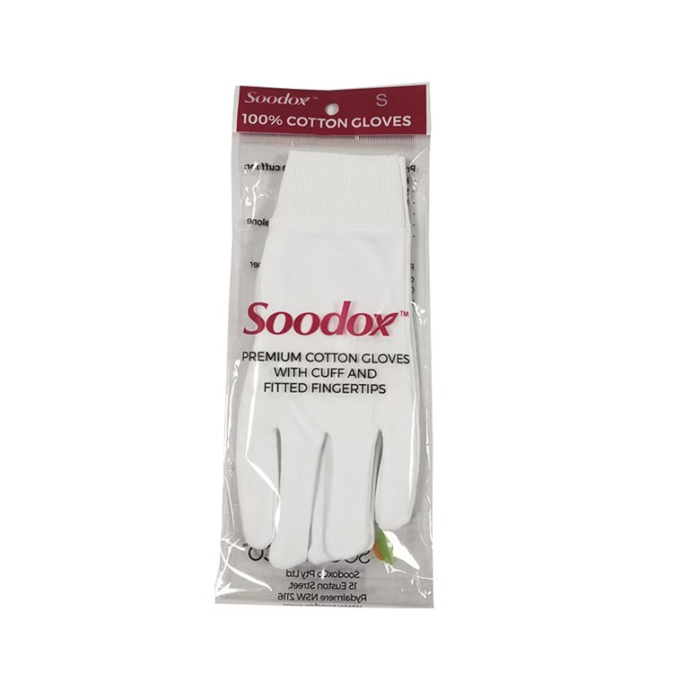 Soodox 100% Cotton Gloves - 6 pack