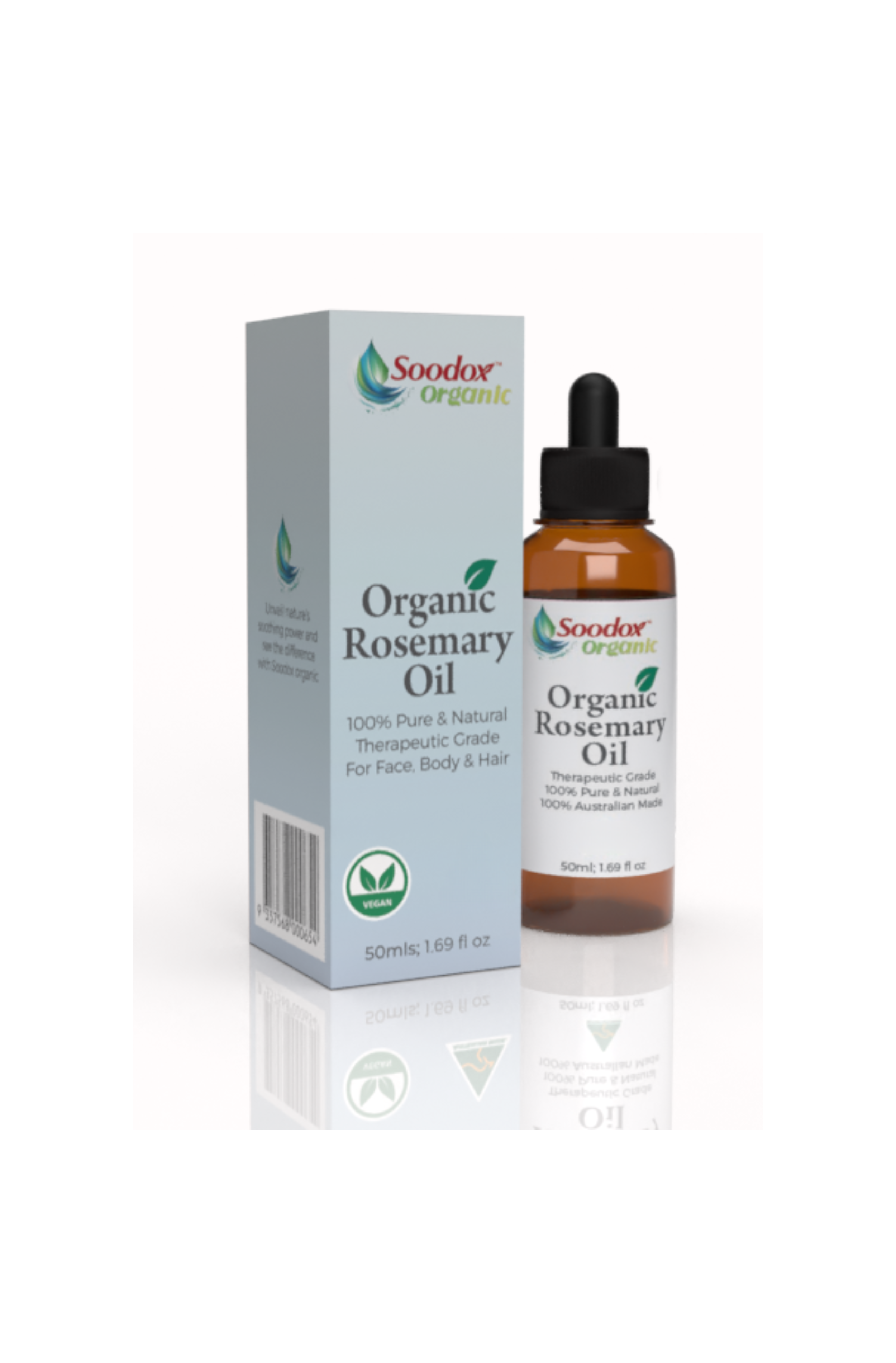 Soodox Organic Rosemary Oil 50mL
