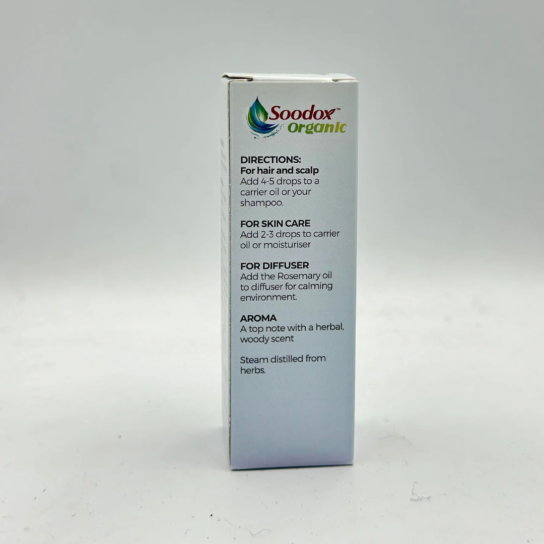 Soodox Organic Rosemary Oil 50mL