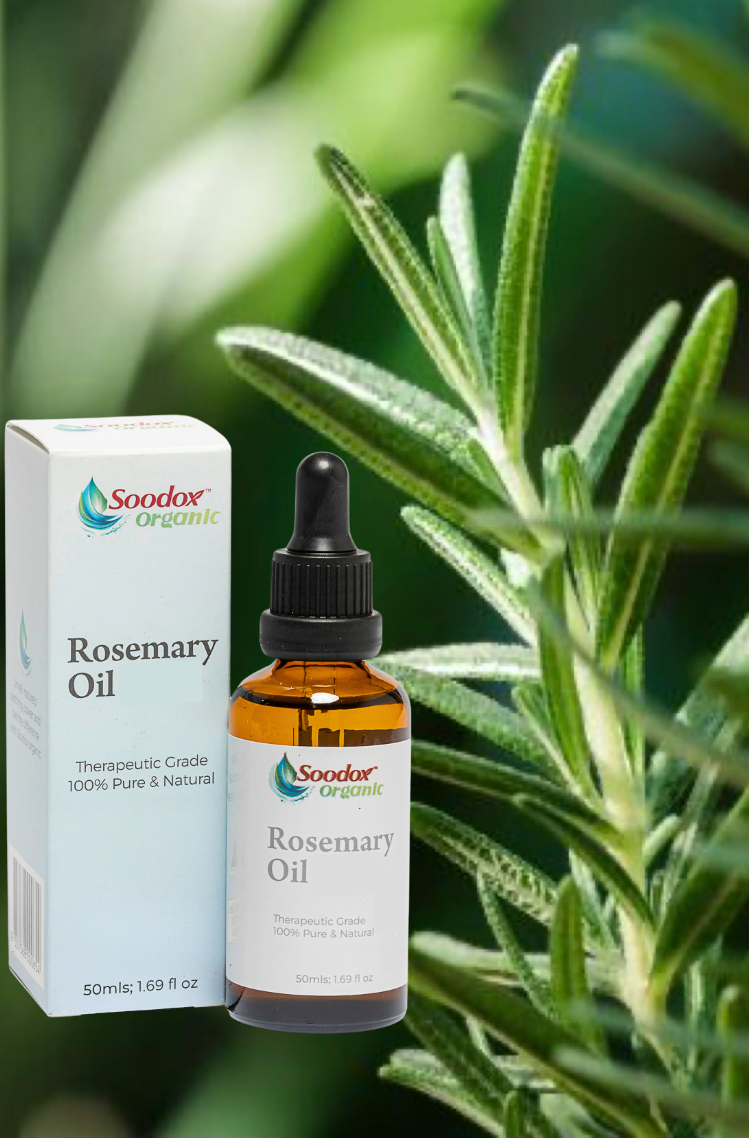 Soodox Organic Rosemary Oil 50mL