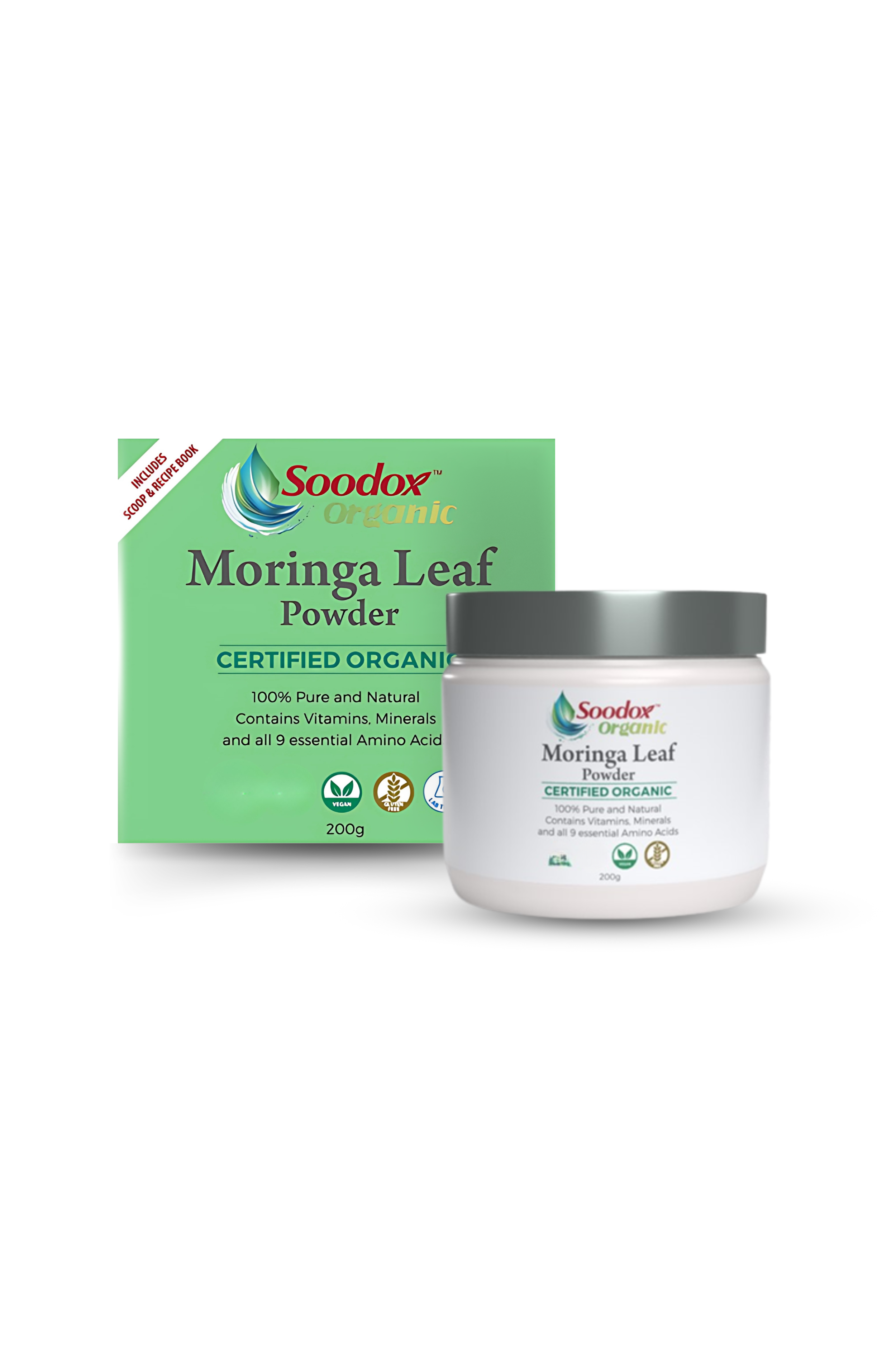 Soodox™ Organic Moringa Leaf Powder