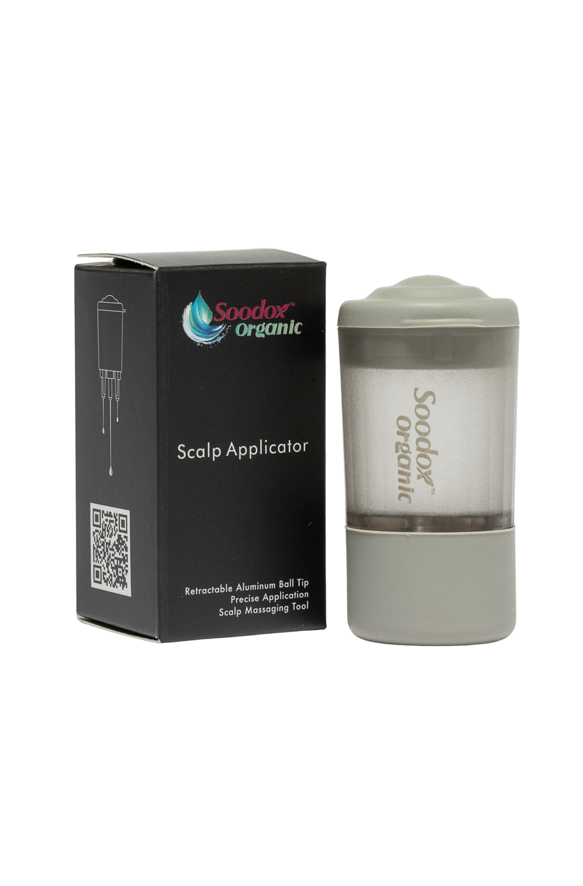 Soodox Organic Scalp Applicator with its box
