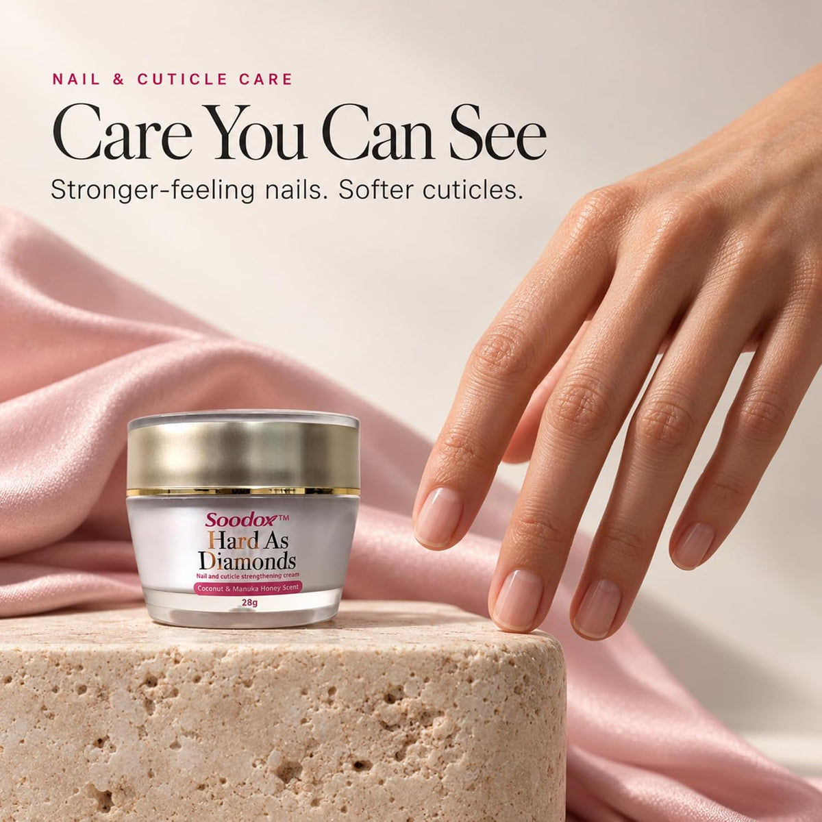 Hard As Diamonds nail and cuticle cream — stronger-feeling nails and softer cuticles