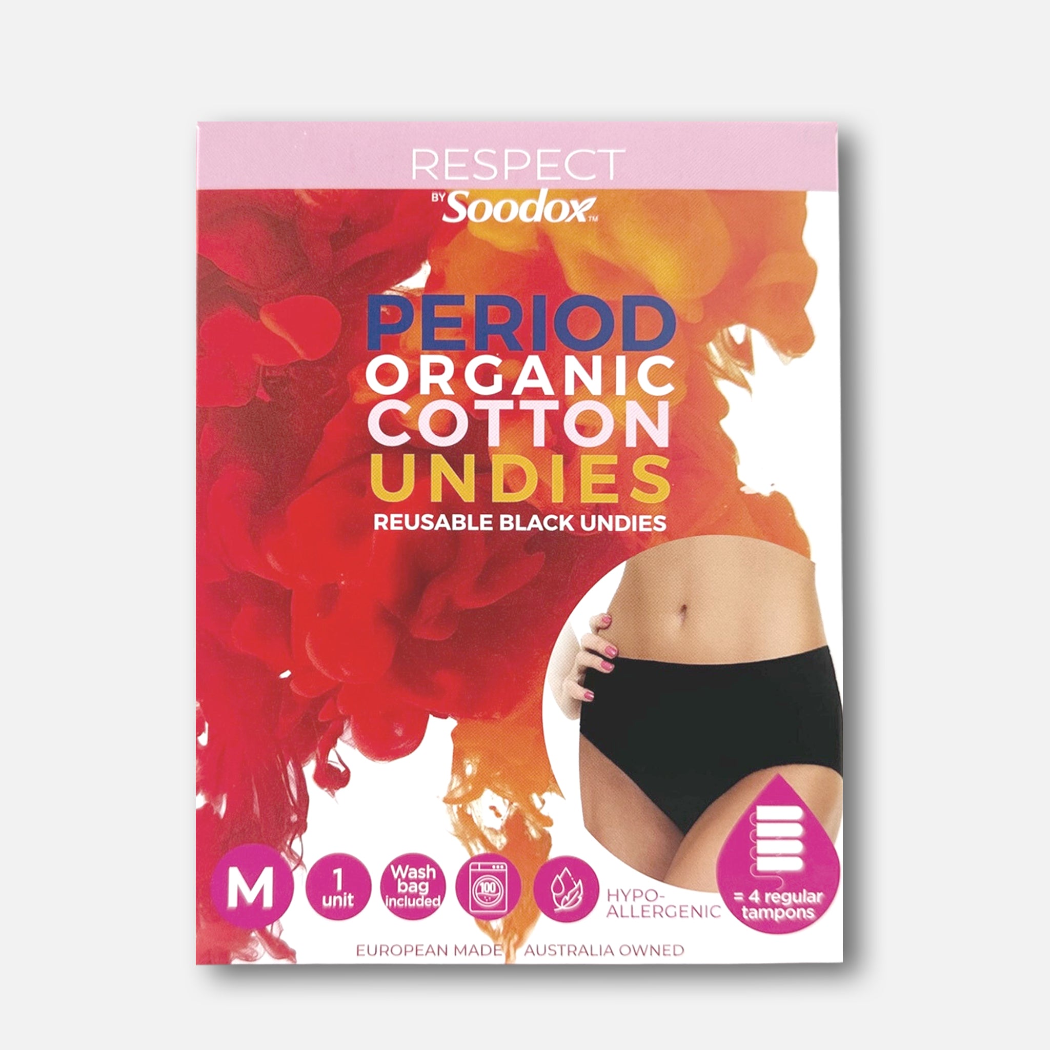 Organic Cotton Period Undies M