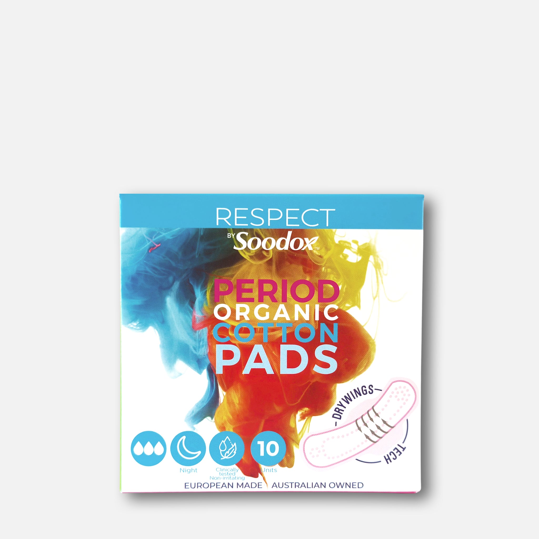 Organic Cotton Period Pads Night