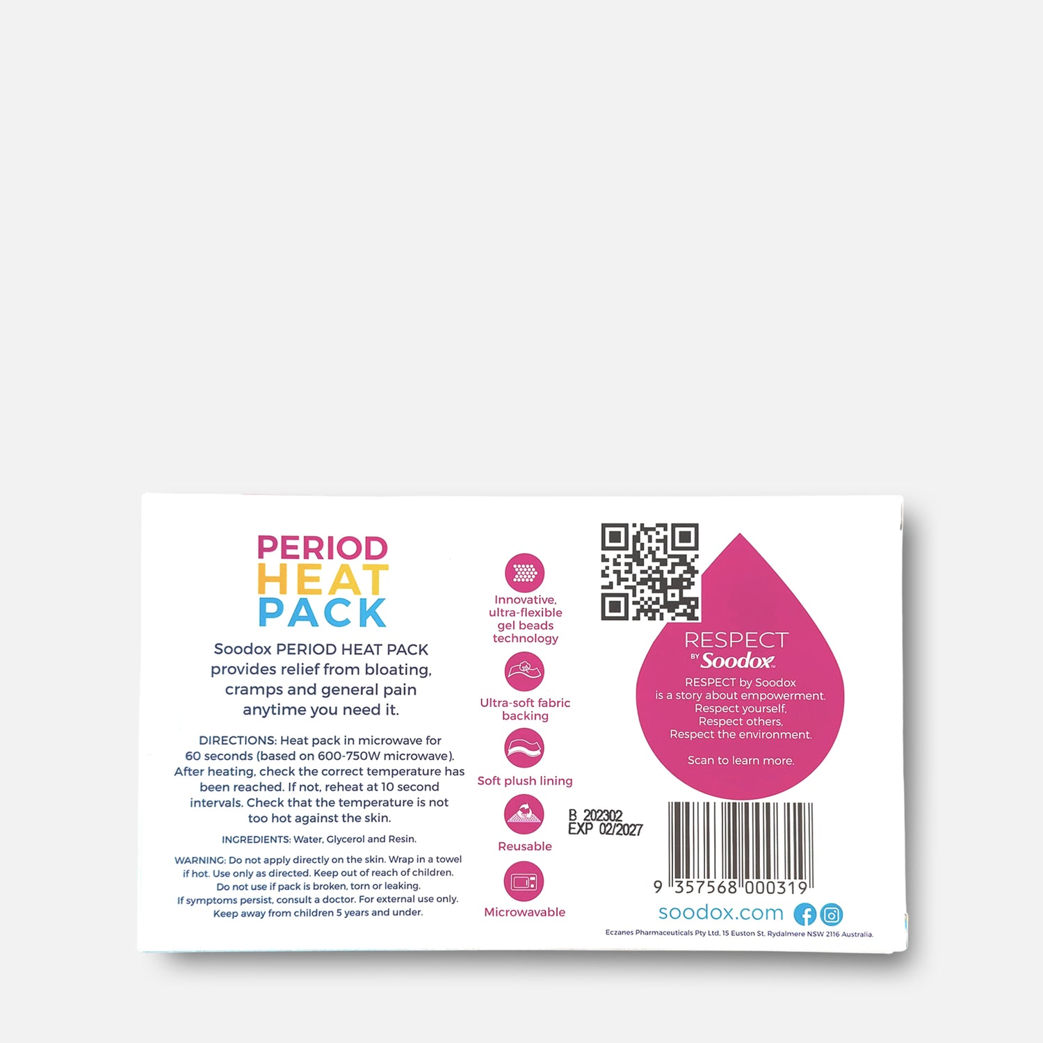 Period Heat Pack Pink