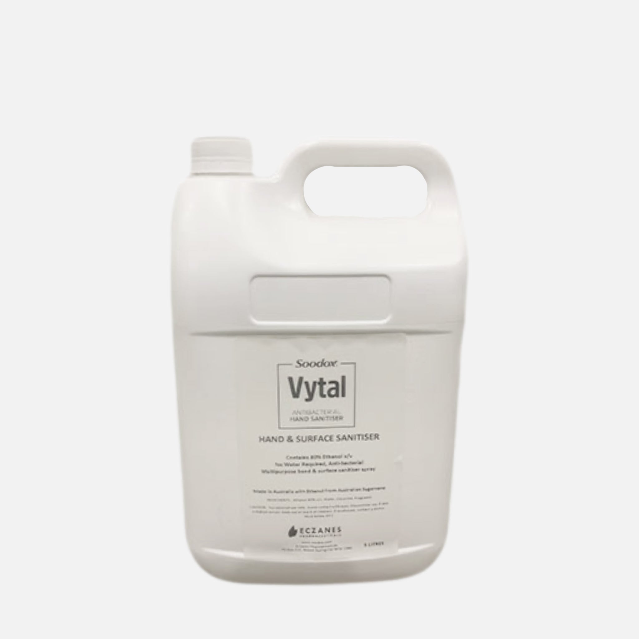 Hand & Surface Sanitiser 5litre