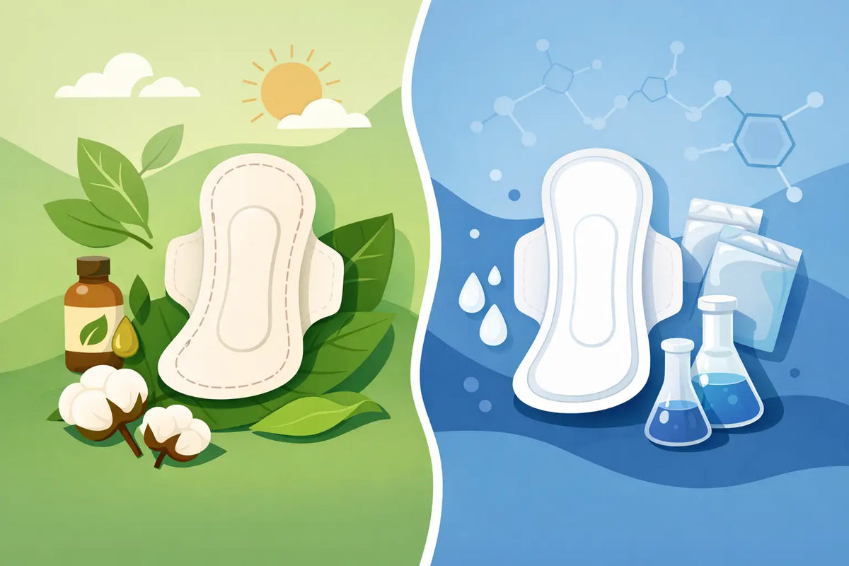 Organic Pads vs Regular Pads: What Changes?