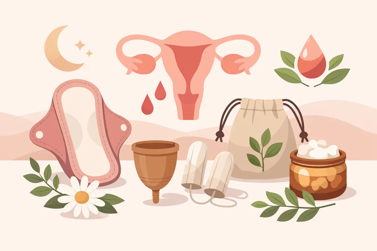 Natural Period Products for a More Comfortable Cycle