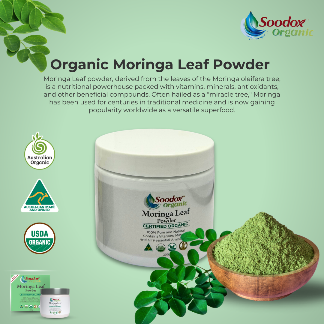 Soodox™ Organic Moringa Leaf Powder