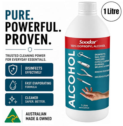 Soodox Isopropyl Alcohol 1L BOTTLE