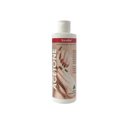 Soodox Gel Acrylic Nail Polish Soak Off Remover Acetone 250mL