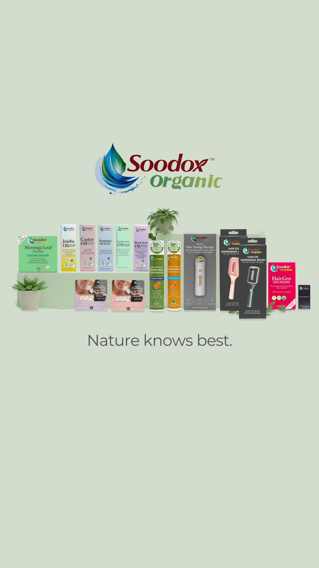 Soodox - natural pain relief, personal care, & period products.