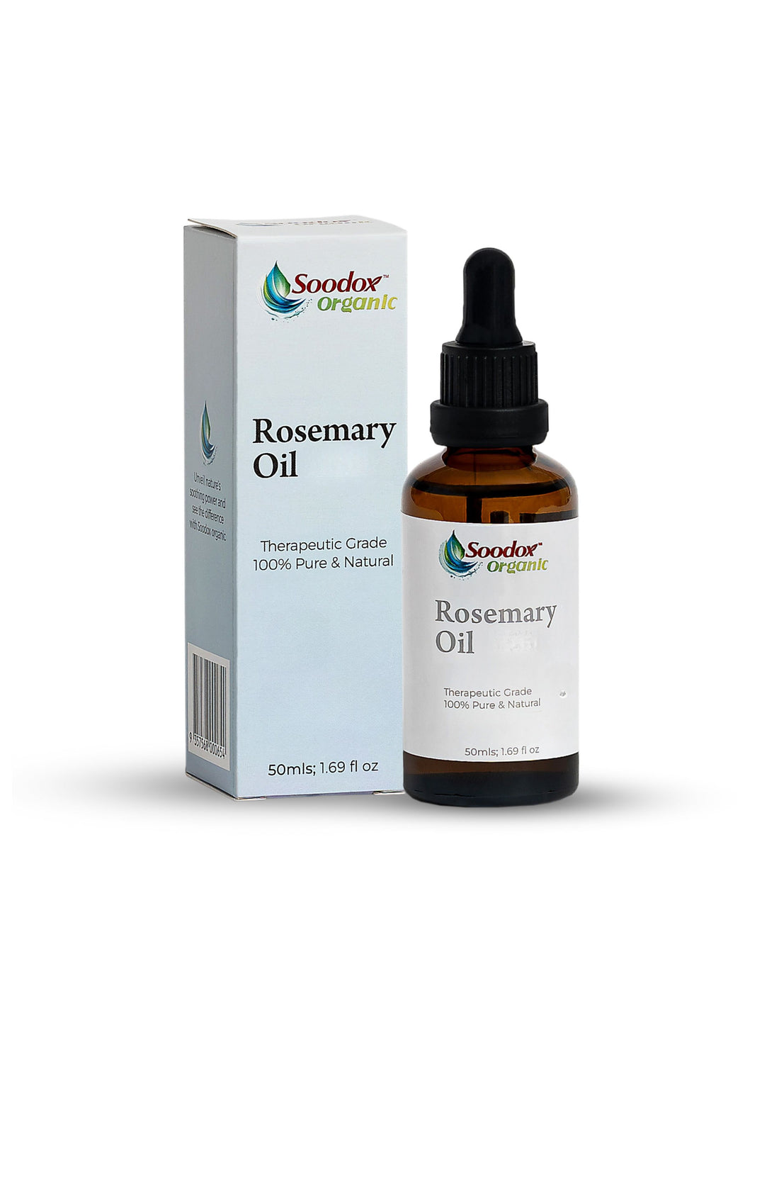 Soodox Organic Rosemary Oil 50mL with Scalp Applicator