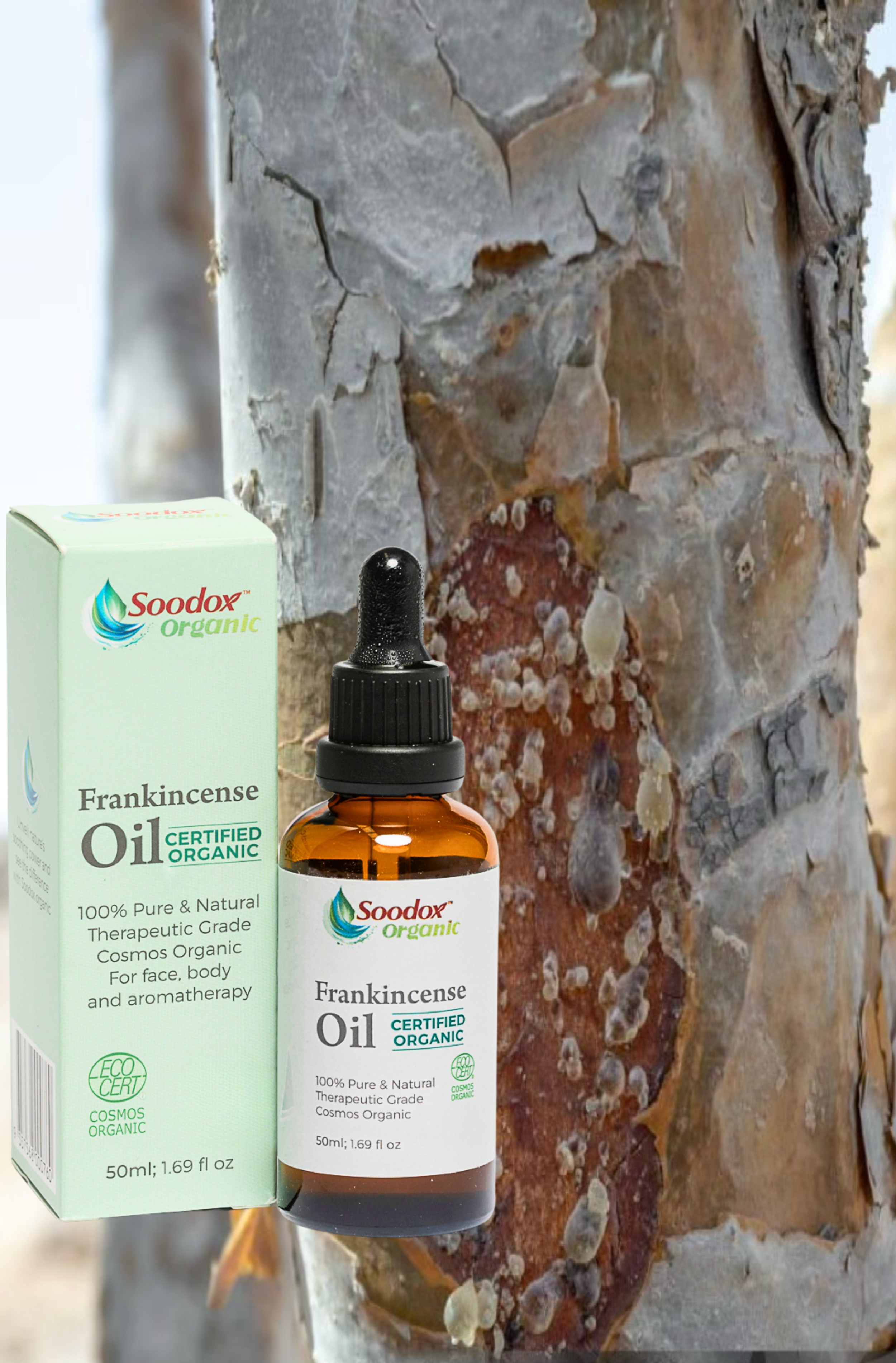 Soodox Organic Frankincense Oil 50mL