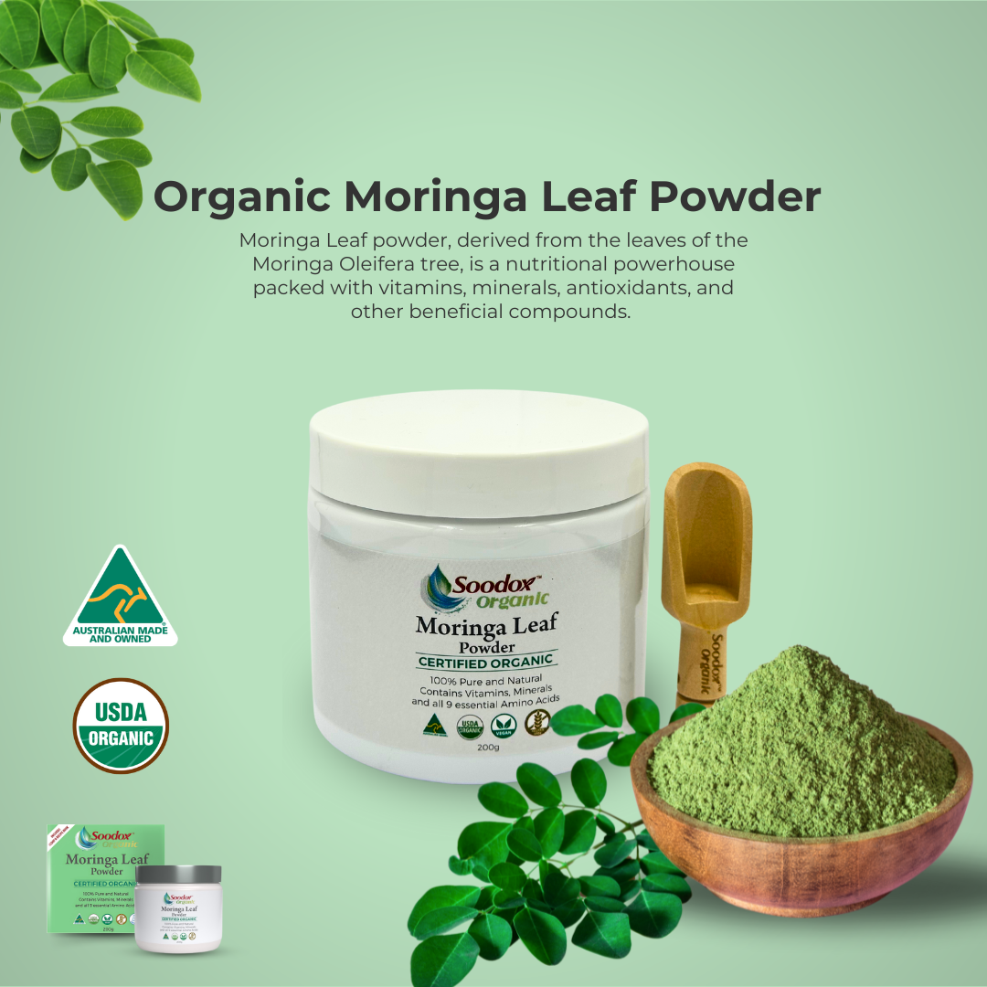Soodox™ Organic Moringa Leaf Powder