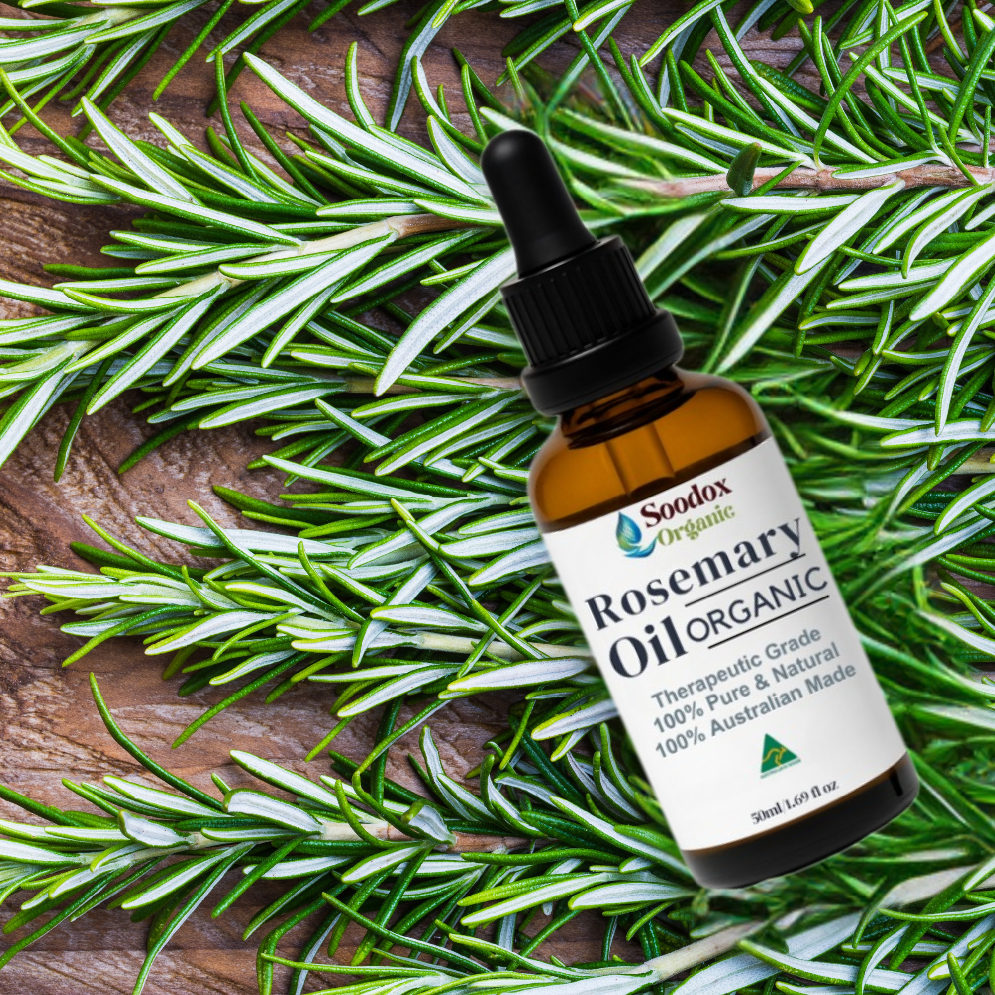 Soodox Organic Rosemary Oil 50mL