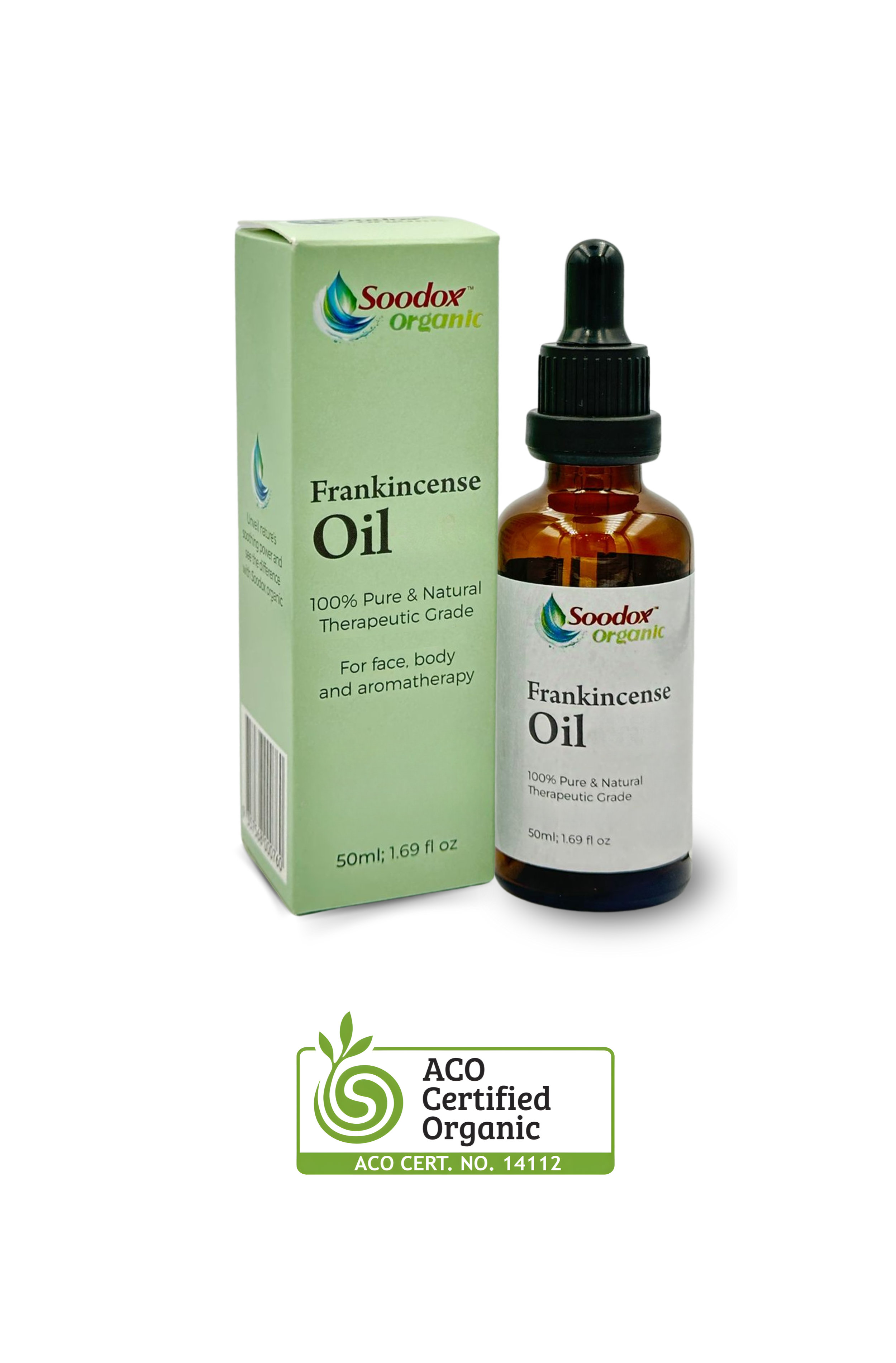 Soodox Organic Frankincense Oil 50ml