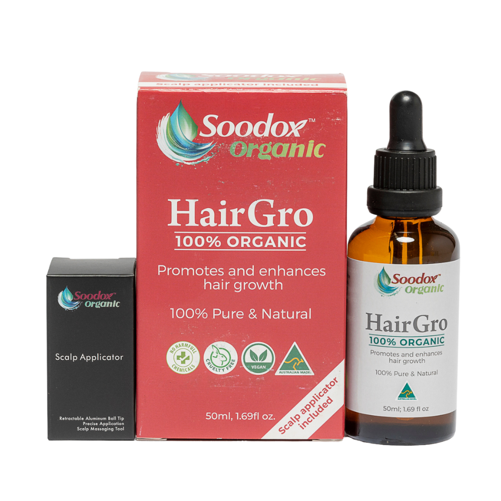 HairGro 100% Organic Oil + Scalp Applicator