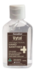Soodox antibacterial hand sanitiser 60ml — original product on white
