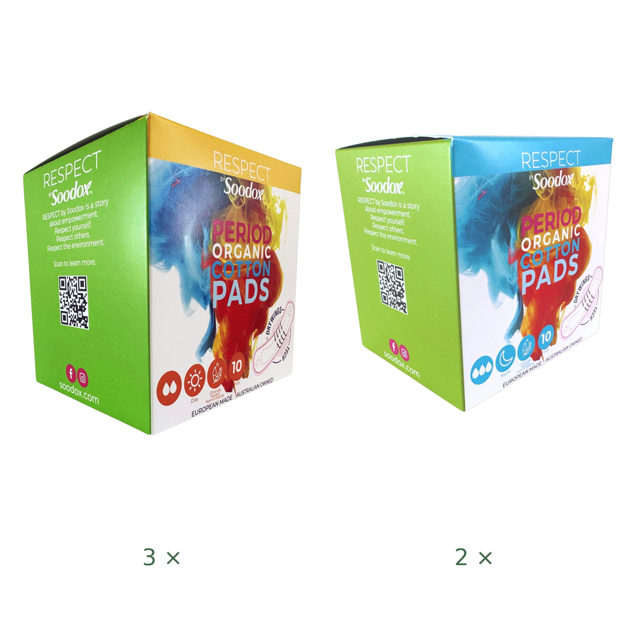 Day and night pad value pack