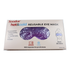 Soodox Hot & Cold Reusable Eye Mask with Bonus Silk Sleeve - PURPLE — full product on white background