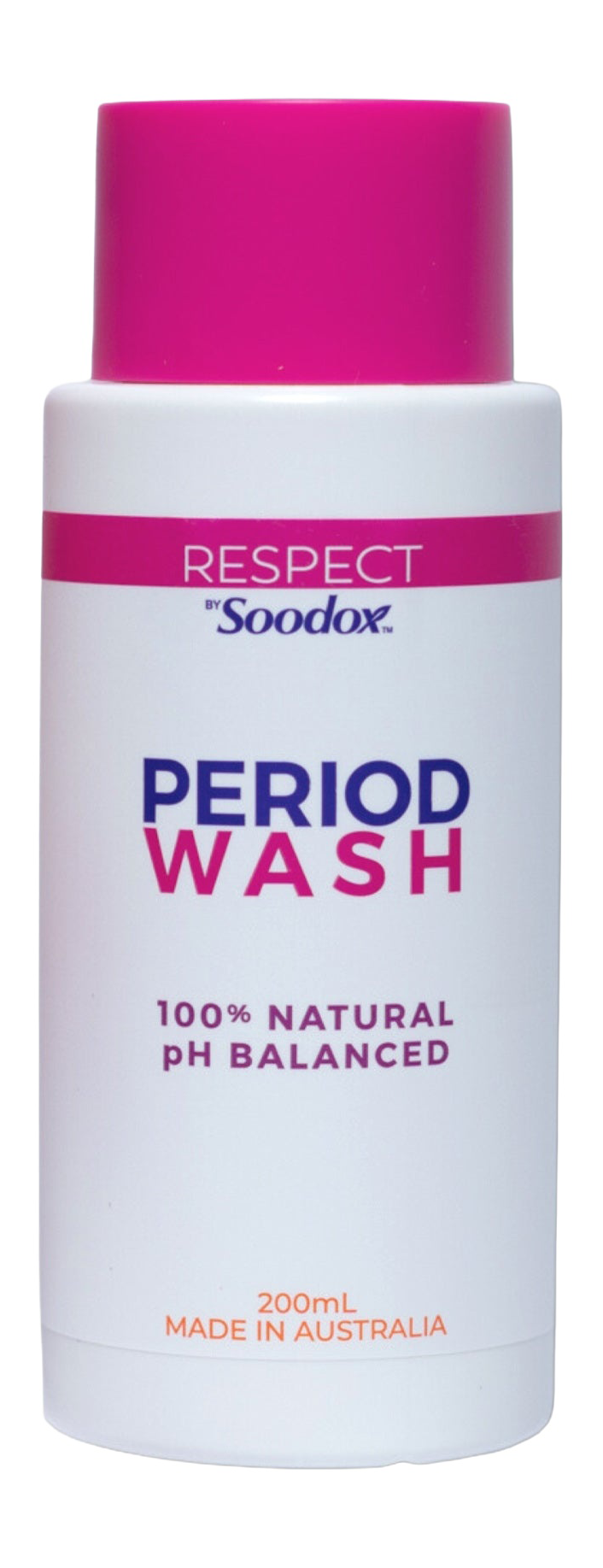Soodox period wash — original product on white