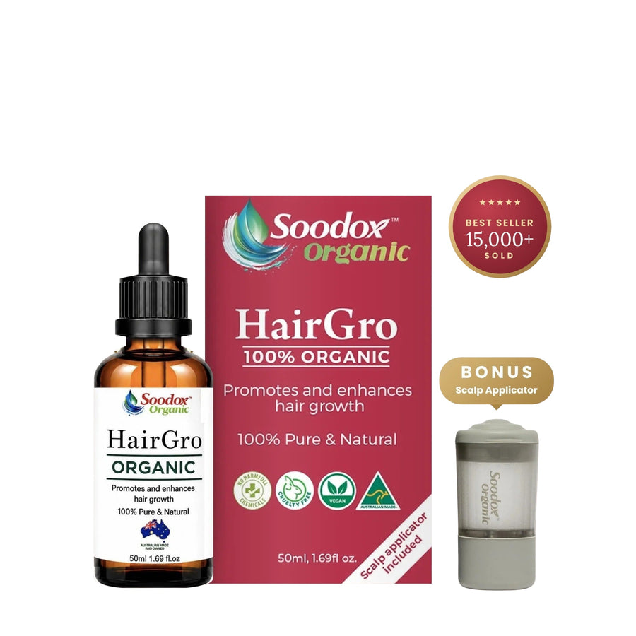 HairGro 100% Organic Oil + Scalp Applicator