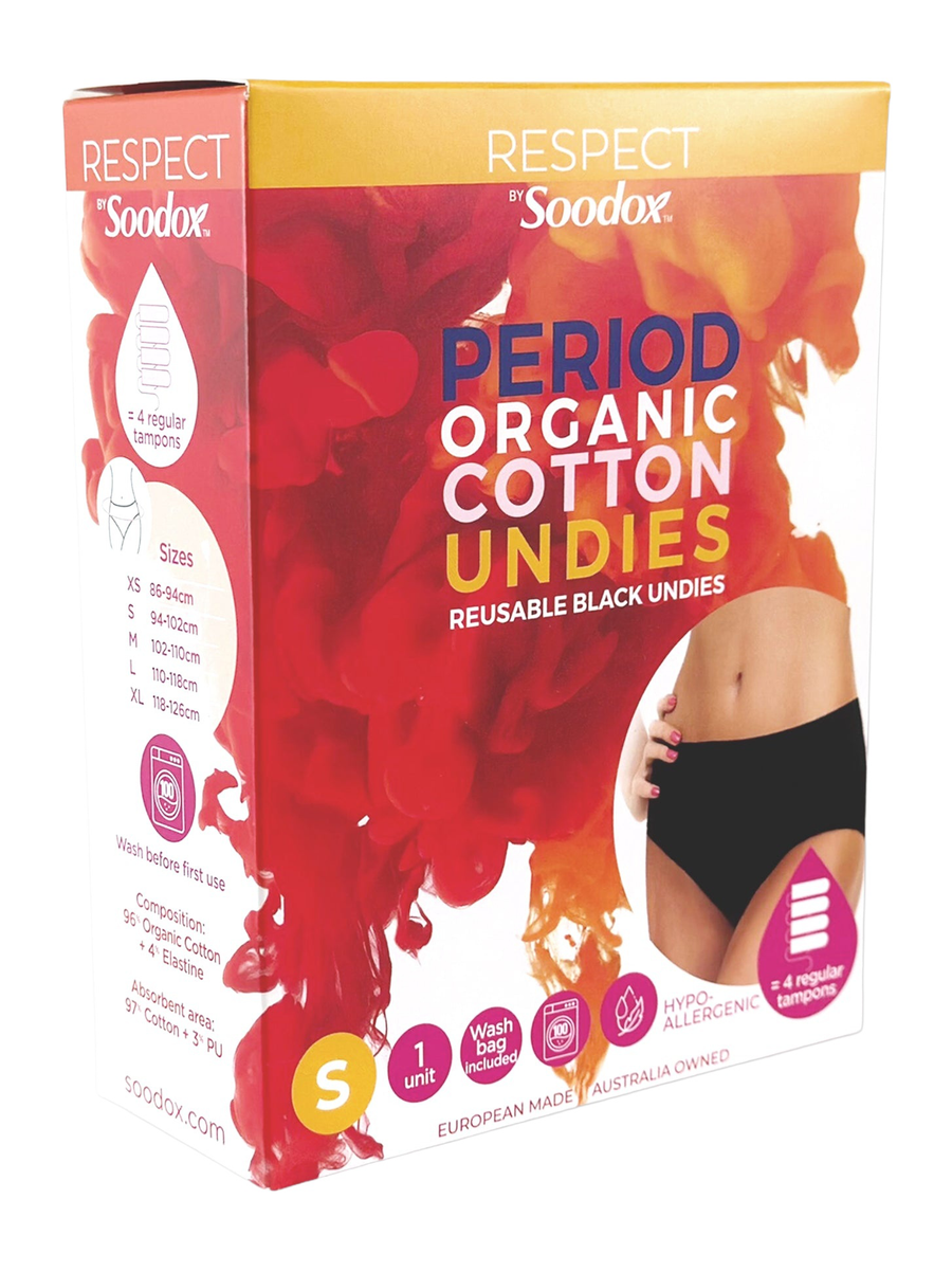 Organic cotton period underwear