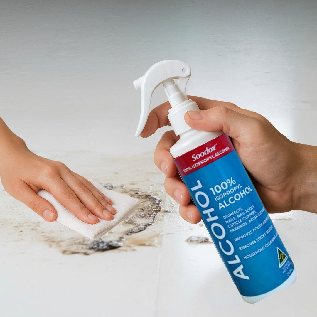 Soodox Isopropyl Alcohol 250mL (SPRAY LID)