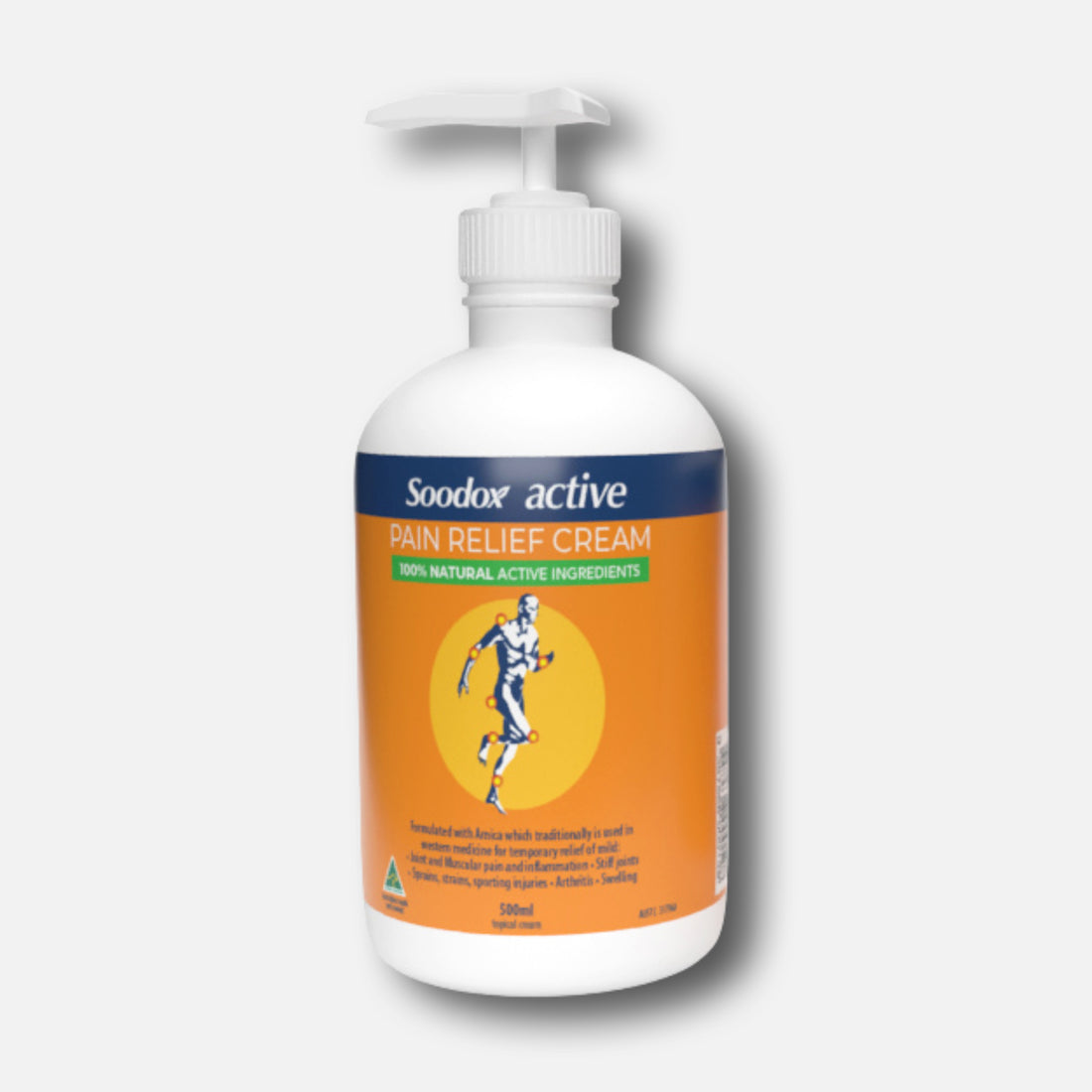 Active Pain Relief Cream Pump 500ml