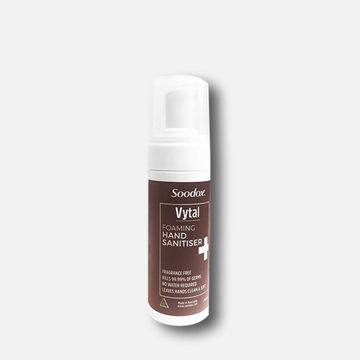 Soodox Vytal Foaming Hand Sanitiser 150ml pump bottle