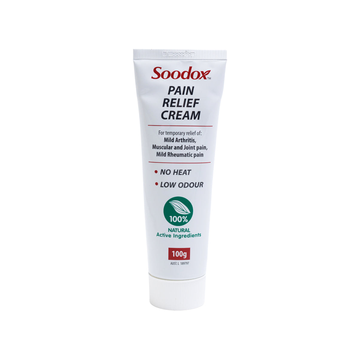 Soodox Original Pain Relief Cream 100g tube